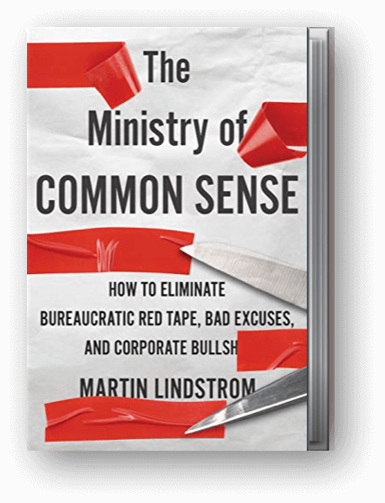 The Ministry of common sense - Martin Lindstrom Book